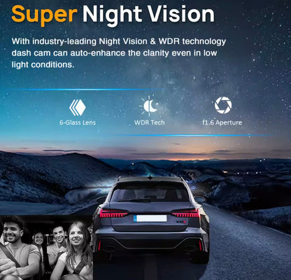 CLEARVIEW DUAL DASHBOARD CAMERA