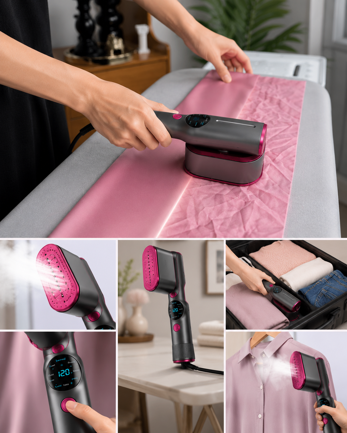 Alambr™ 2-in-1 Garment Steamer & Iron
