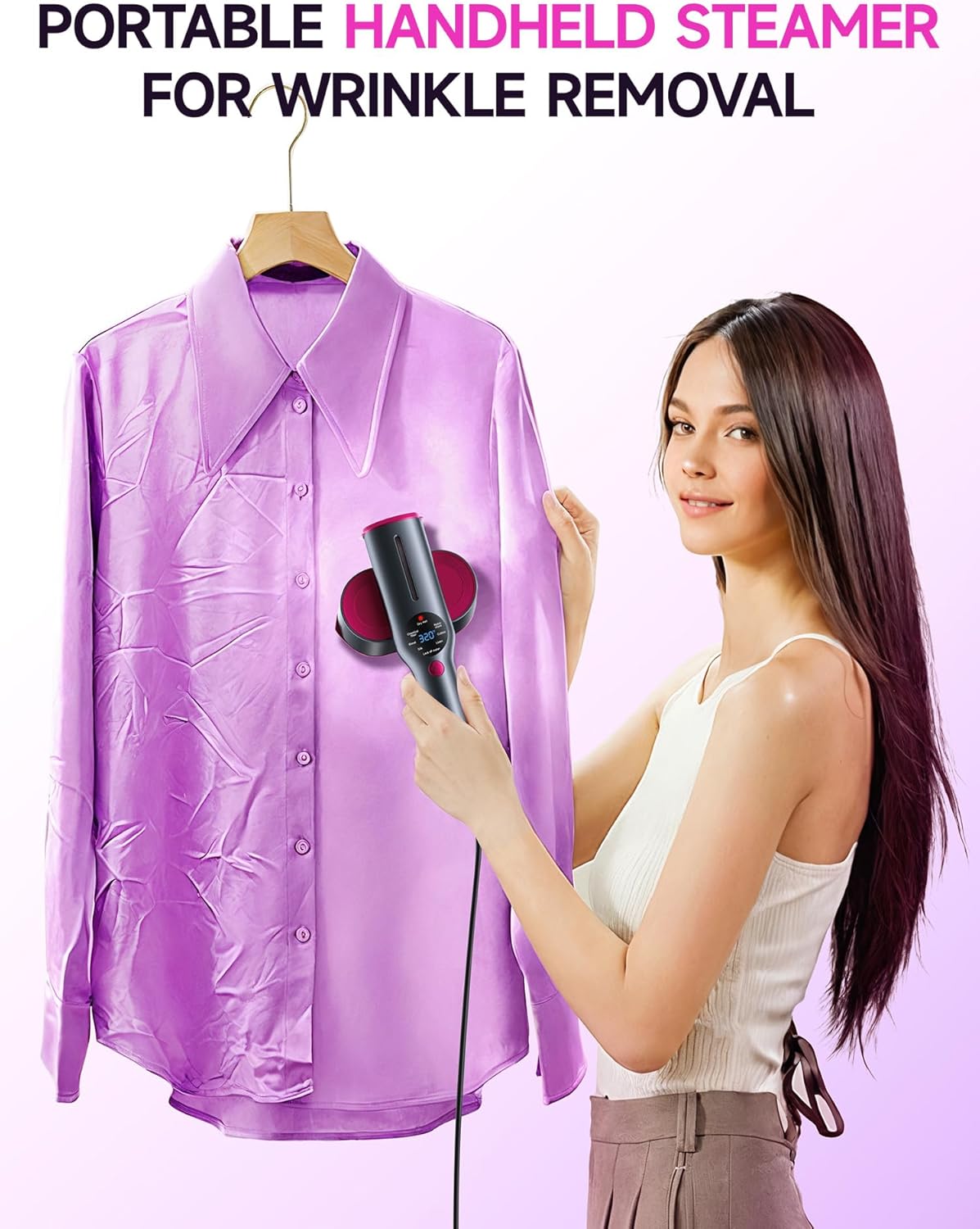 Garment Steamer 2-in-1 & Iron 1200W | Alambr