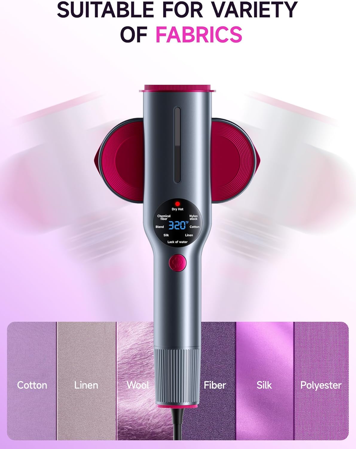 Garment Steamer 2-in-1 & Iron 1200W | Alambr